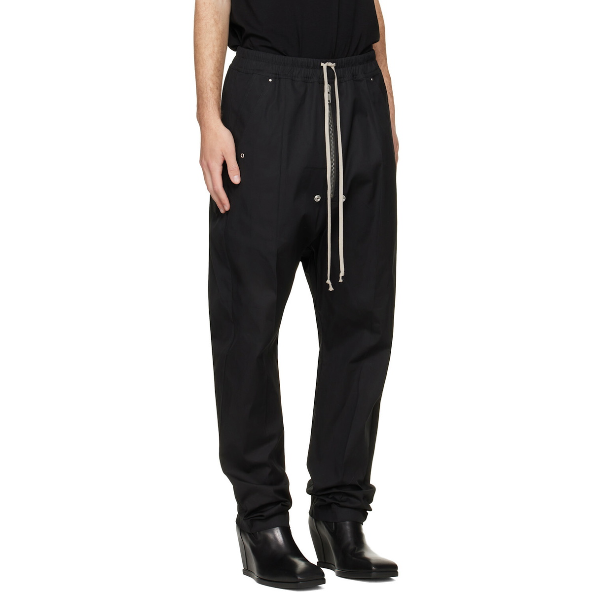 Rick Owens Black Tower Bela Trousers