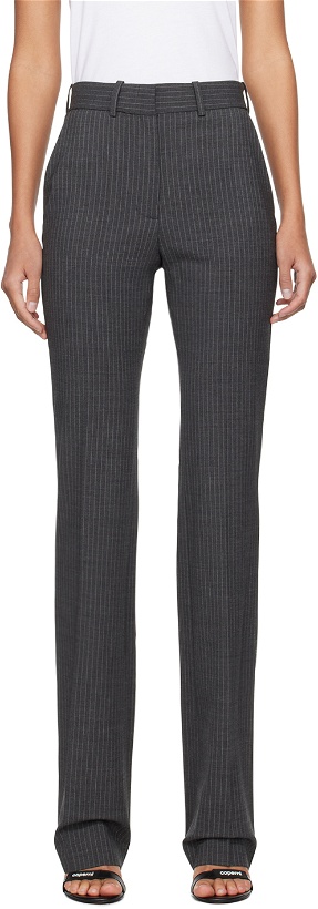 Photo: Coperni Gray Tailored Trousers