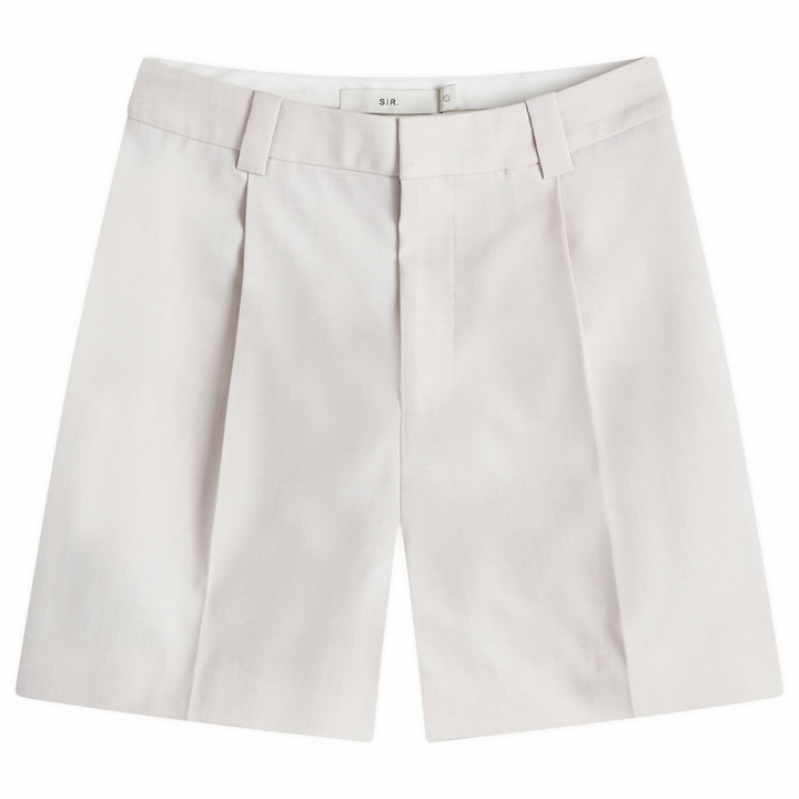 Photo: SIR. Women's Laredo Tailored Short in Light Ecru