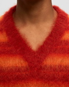 Marni V Neck Sweater Red - Mens - Zippers & Cardigans