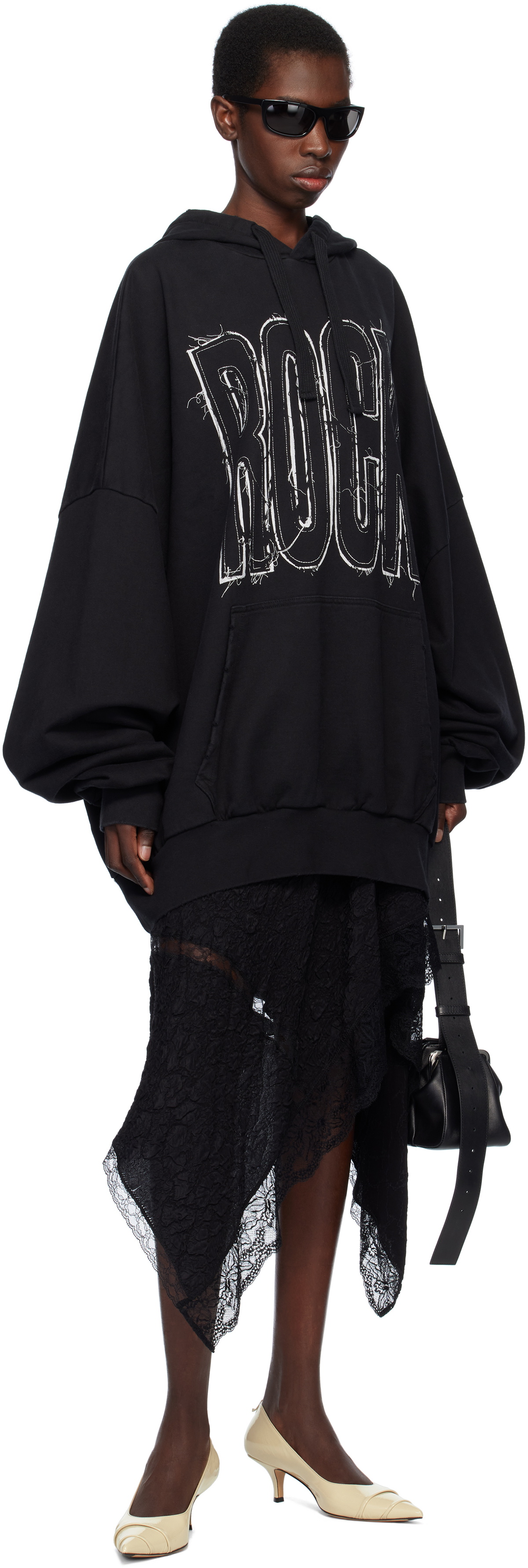 VAQUERA Black Giant Hoodie