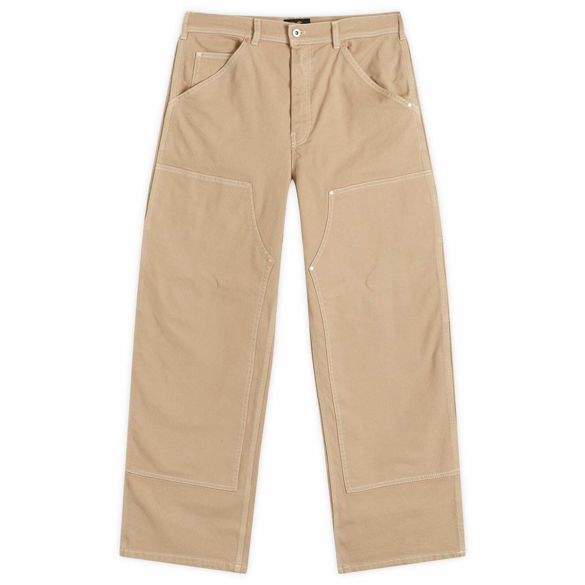 Stan Ray Men's Double Knee Pants in Antique Khaki Duck Stan Ray Stan Ray Men's Double Knee Pants in Antique Khaki Duck Stan Ray