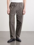 A Kind Of Guise - Banasa Straight-Leg Cotton-Blend Trousers - Brown