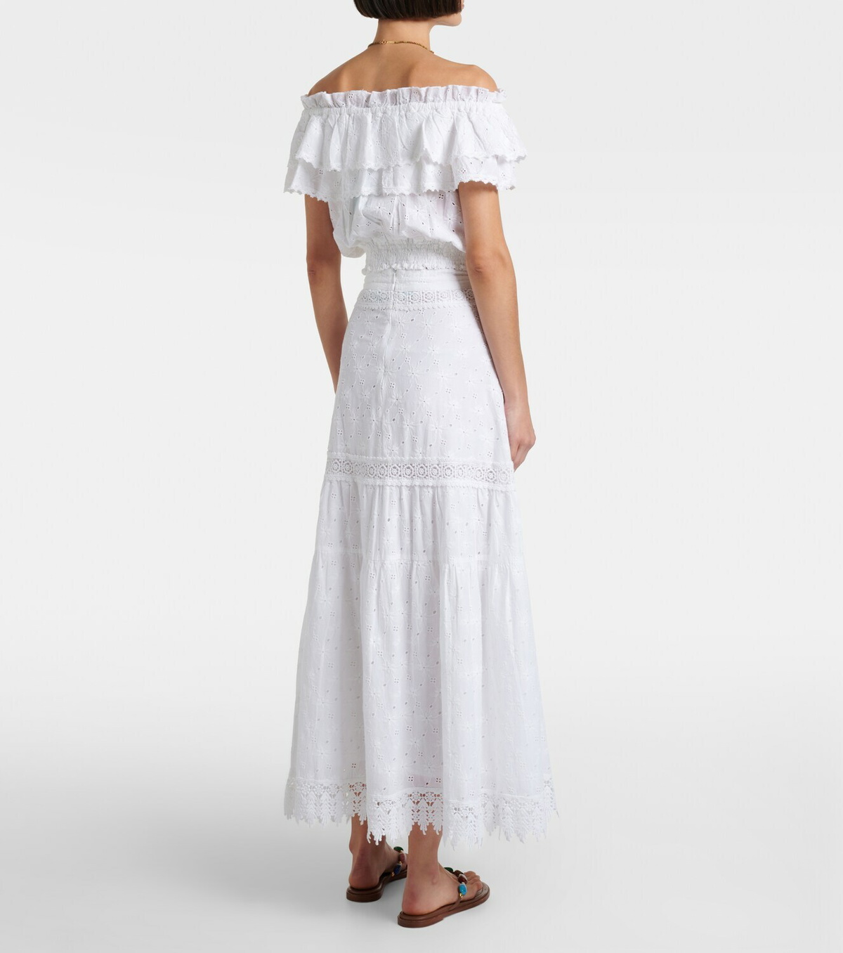 Melissa Odabash Alessia cotton maxi skirt