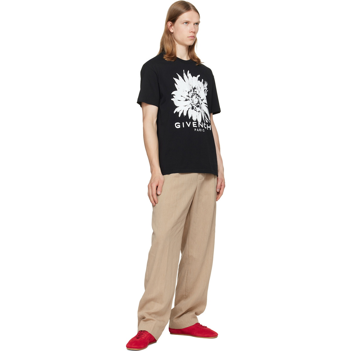 Givenchy Black Printed T-shirt