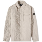 Barbour Men's International Touring Quilt Jacket in Stone