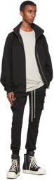 Rick Owens Black Jogger Sweater