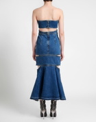 Mcqueen Womens Midi dress in Blue
