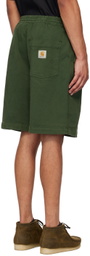 Carhartt Work In Progress Green Floyde Shorts