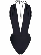 SAINT LAURENT Nylon Blend One Piece Swimsuit