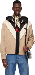 Valentino Beige VLogo Signature Jacket