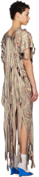 SC103 Silver Sonnet Maxi Dress