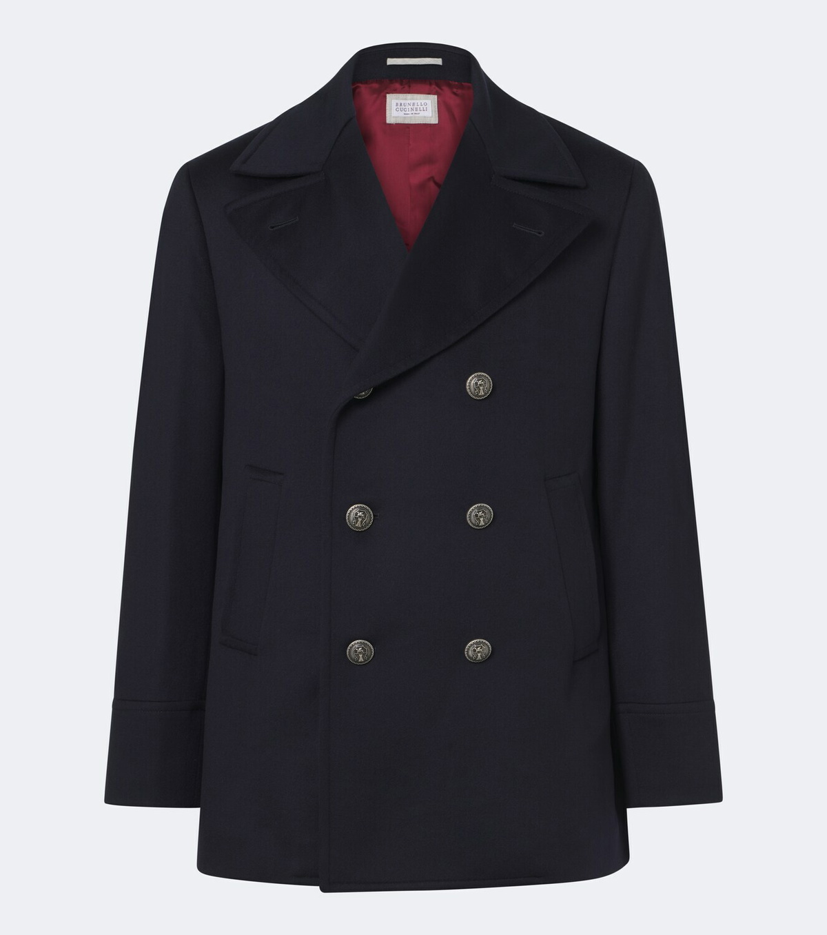 Brunello Cucinelli Virgin wool peacoat
