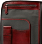 Berluti - Au Grand Jour Polished-Leather Pouch - Red