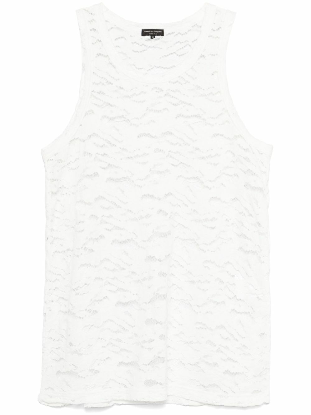 Comme Des Garçons Homme Plus Lace Tank Top Comme des Garcons Homme