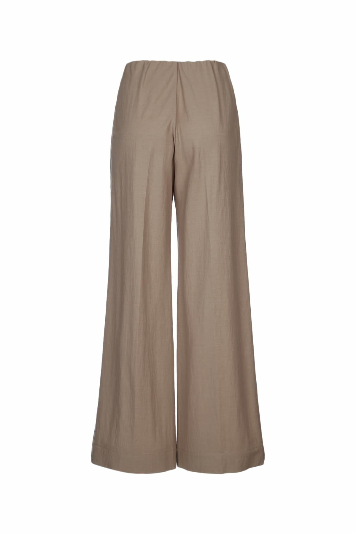 パンツ Harris Wharf London WOMEN FLARED TROUSERS RAYON Harris Wharf London Women Flared Trousers Rayon Harris Wharf