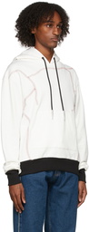 Youths in Balaclava White Bolo Hoodie