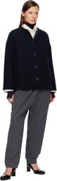CASEY CASEY Navy Julia Reversible Jacket