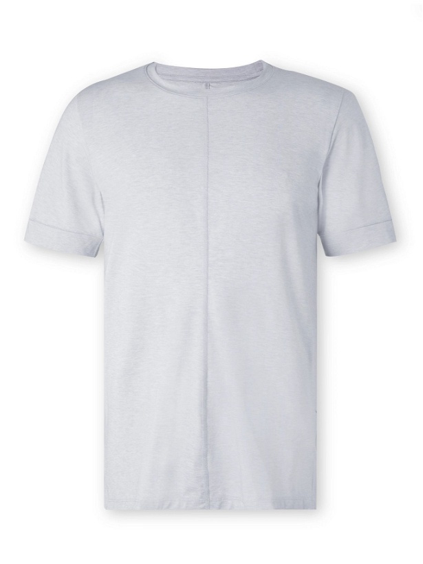 Photo: NIKE TRAINING - Dri-FIT Yoga T-Shirt - Gray