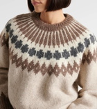 Nili Lotan Alena Fair Isle alpaca-blend sweater