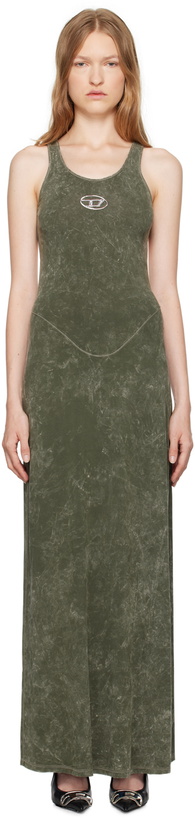 Photo: Diesel Green D-Avena-P1 Maxi Dress