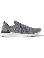 APL Athletic Propulsion Labs - Wave TechLoom Running Sneakers - Gray