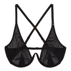 la fille dO Black Fast Girl Monowired Bra