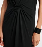 Tom Ford Draped gathered crêpe jersey gown