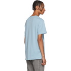 Acne Studios Blue Fox Print T-Shirt