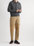 Howlin' - Ghost Pressure Brushed-Wool Polo Shirt - Gray