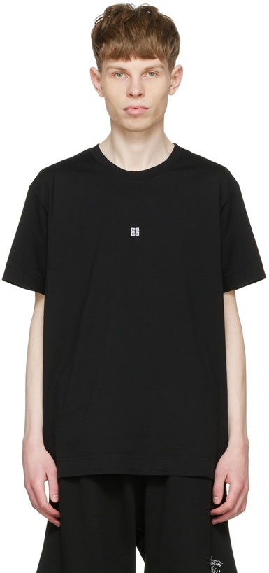 Photo: Givenchy Black Cotton T-Shirt