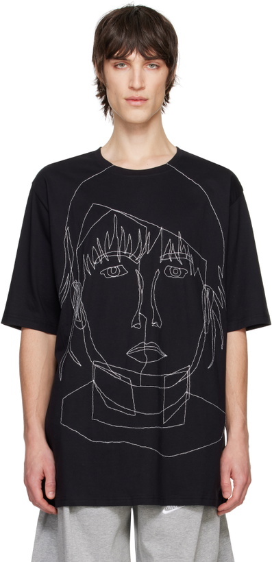 Photo: Bless Black Stitched Starcut II T-shirt