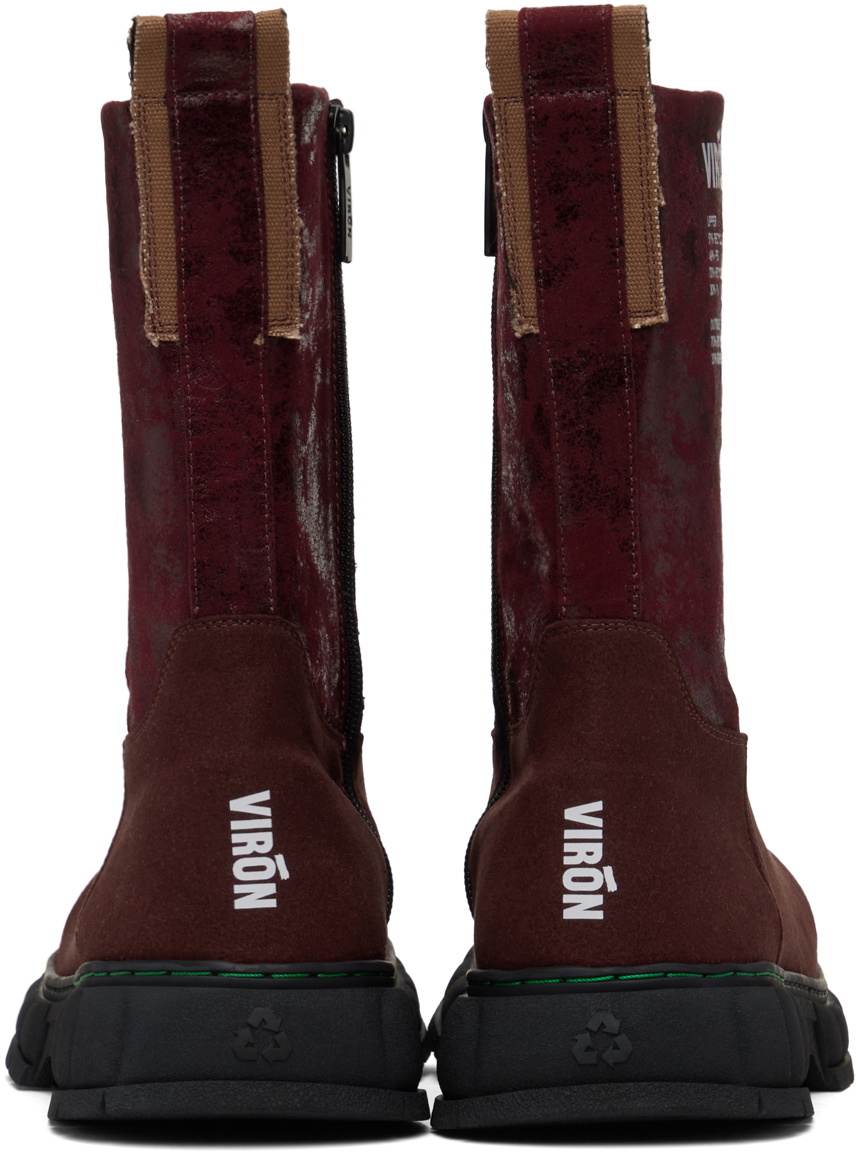 Virón Burgundy Courage Boots
