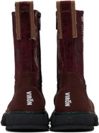 Virón Burgundy Courage Boots