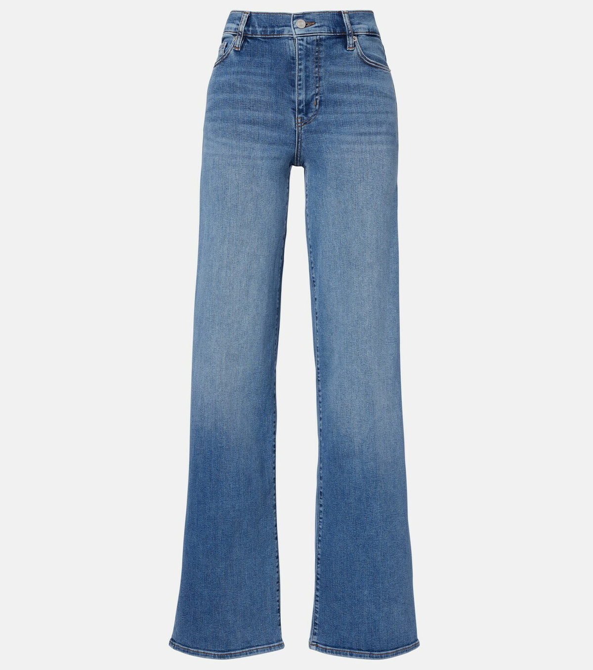 Frame Le Slim Palazzo Long wide-leg jeans