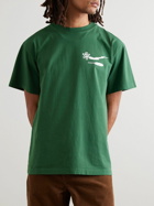 GENERAL ADMISSION - Logo-Print Cotton-Jersey T-Shirt - Green