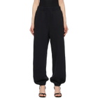 AGOLDE Black Balloon Lounge Pants