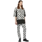 Palomo Spain Black and White Check Trousers