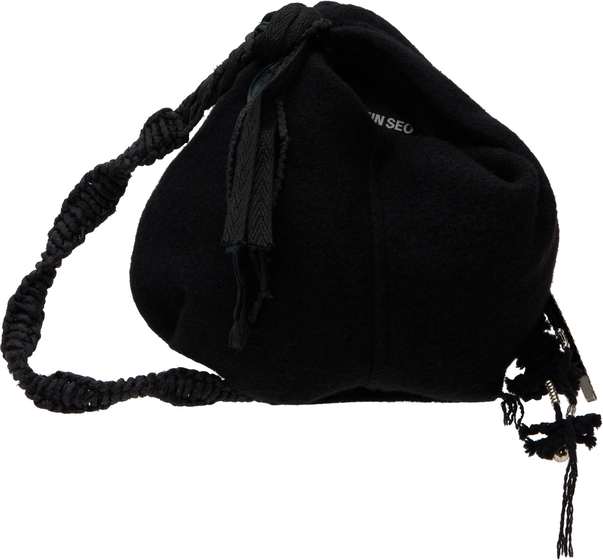 HYEIN SEO Navy Folded Crossbody Bag Hyein Seo