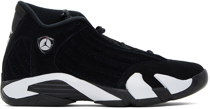 Photo: Nike Jordan Black Air Jordan 14 Retro Sneakers