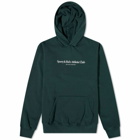 Sporty & Rich AthletIc Club Hoody in Forest/White