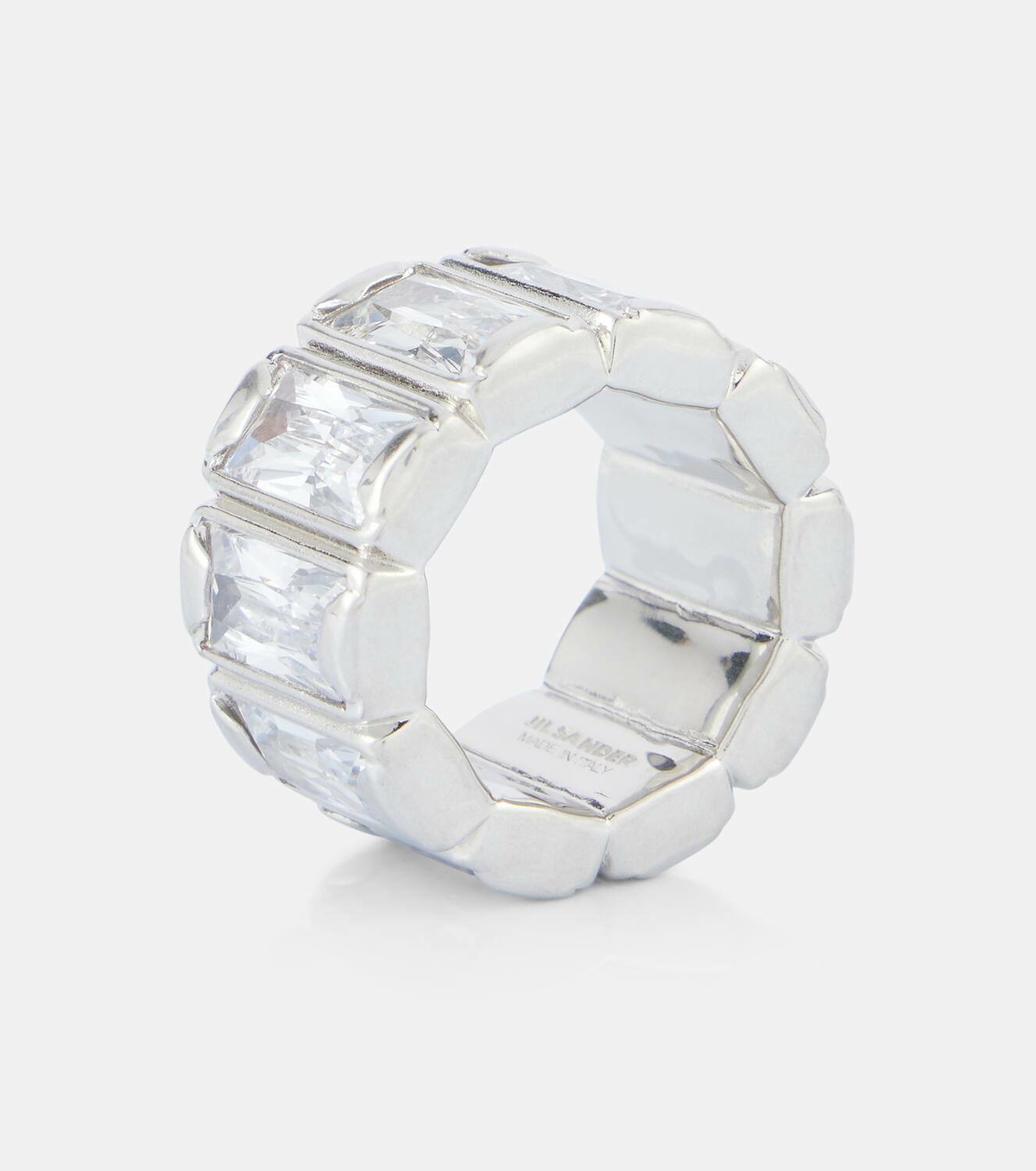 Jil Sander Crystal-embellished ring Jil Sander