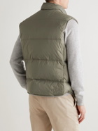 Brunello Cucinelli - Quilted Nylon Gilet - Green