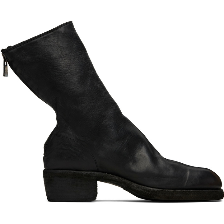 Photo: Guidi Black Back Zip Boots