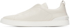 ZEGNA Off-White Triple Stitch Sneakers