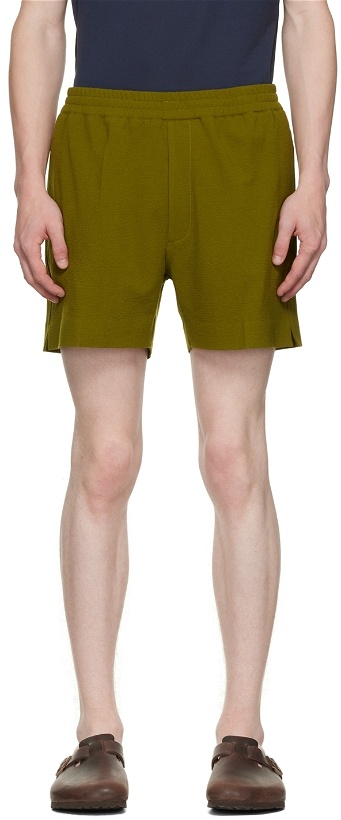 Photo: Second/Layer Green Madero Boxer Shorts