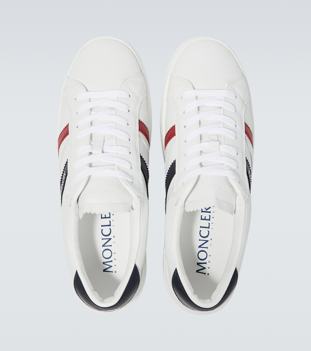 Moncler - New Monaco leather sneakers Moncler