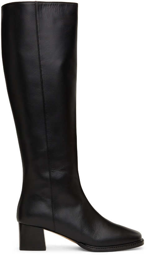 Photo: LE17SEPTEMBRE Black Leather Long Boots