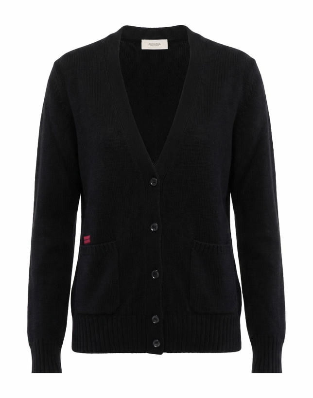 Photo: Agnona Womens Cardigan in Black