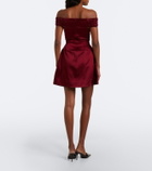 Shushu/Tong Off-shoulder cotton-blend minidress